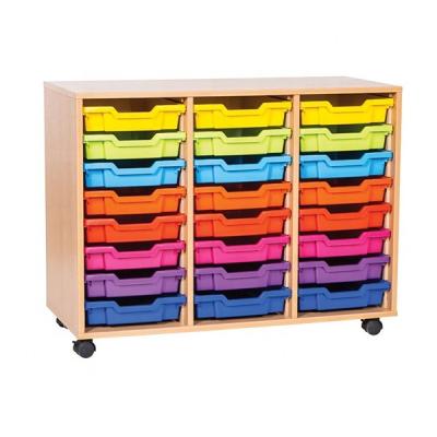 China Convenient Wood Toy Storage Contemporary High Quality Wooden Beauty Storage for sale