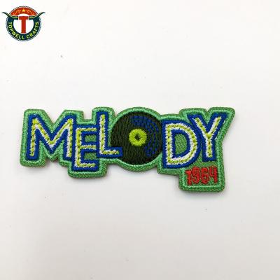 China Other clothing cheap iron logo custom flower 3d patches embroidery for clothing for sale