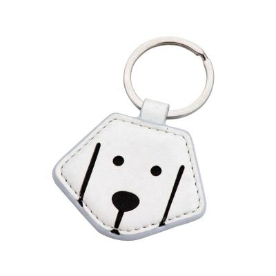 China Colorful Metal PU Key Chain Leather Key Chain for sale