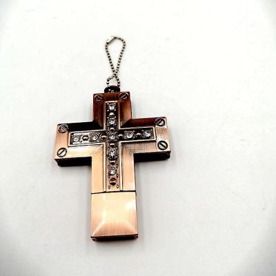 China Cheap cruciform metal usb flash drive 4gb 8gb 16gb 32gb for sale