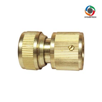 China Metal Garden Hose Coupling Brass MS58 Quick Connectors with Plug High Quality and Longevity for sale