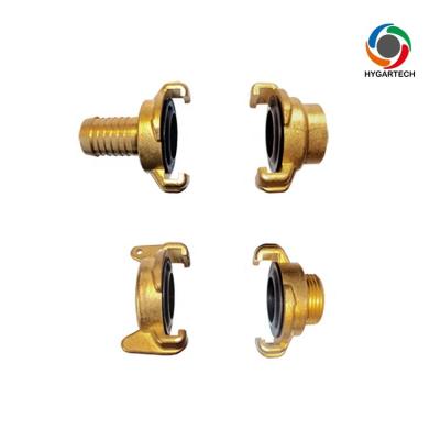 China Brass Claw-lock Italy Type Claw-lock Hose Quick Coupling For Washing / Garden Watering for sale