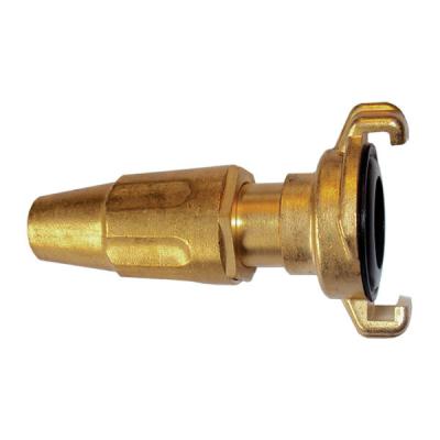 China Brass Soft Handle Spray Hose Nozzle with Coupling or Hose Connector for Garden Irrigation and Washing Cleaning Gun for sale