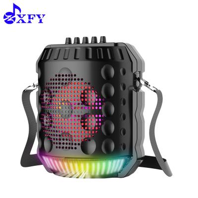 China Wholesale Brand New Video Call 4 Inch Retro TWS LED Speaker Portable Wireless Lightweight Outdoor Speaker With Loud Woofer for sale