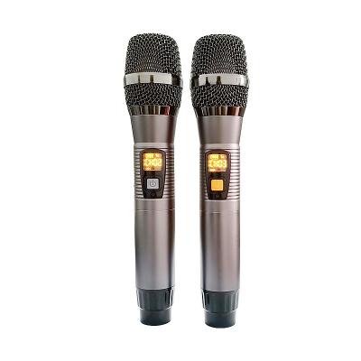 China Handheld microphone computer karaoke singing wireless microphone handheld microphone for sale