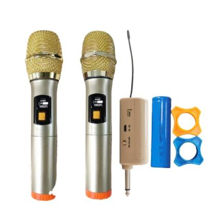 China XFY Microphone Handheld UHF Radio Waves Life Durable Wireless Microphone Battery Applicable Wireless Microphone For Show Stage Performance for sale