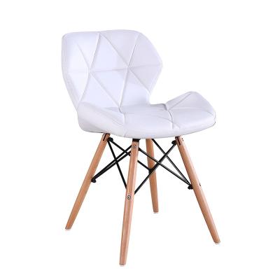 China Dining Chair Style Luxury Modern White Cheap PU Leather Covered Dining Dining Chairs For Home Dining, Italian Chair Leather for sale