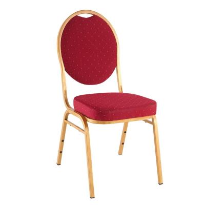 China Latest New Contemporary Cheap Dubai Gold Metal Frame Hotel Furniture Catering Events Wedding Banquet Chair for sale