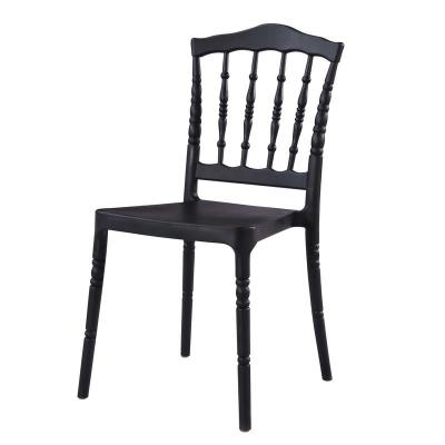 China Hotel Chair Stackable Plastic Modern Design Napoleon Wedding Chairs For Sale for sale