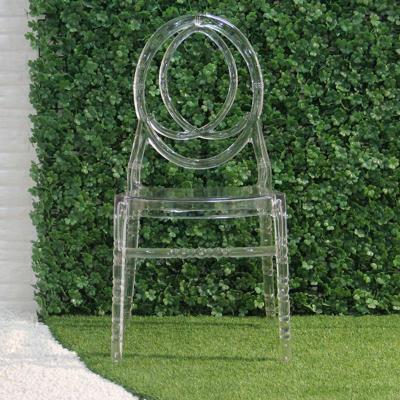 China Contemporary High Quality Transparent Clear PC Plastic Hotel Wedding Phoenix Chair, HYS-03PC for sale