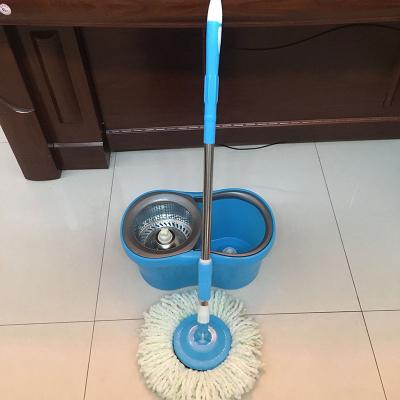 China Durable Lady Cleaning Mop And Household Hands Water Squeeze Flat Floor Dust Free Easy Bucket Set For Kitchen Bedroom Cleaning for sale