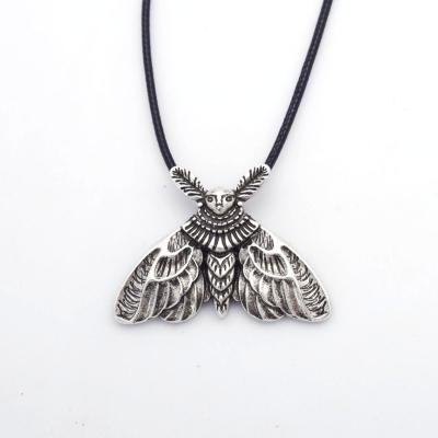 China CLASSIC Gothic Moth Butterfly Jewelry Christmas Party Fashion Pendant Necklaces for sale