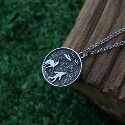 China CLASSIC Bigfoot pendant necklace for gift with Le-moon I believe necklaces for sale