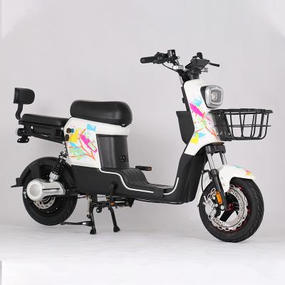 China 48V40Ah Electric Fast Food Delivery Multi-Functional Takeaway Food Cargo Fast Food Bike Adult With Two Seats for sale