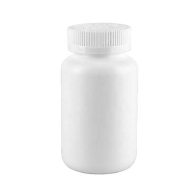 China 75cc 100cc 120cc 150cc 175cc 200cc 250cc PET White Disposable Round Round Empty Plastic Pill Bottle For Medicine With Lid Child Safe for sale