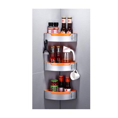 China Viable Layers of Kitchen Rack Corner Rack Bathroom Shelf Storage DIY Shelf for sale