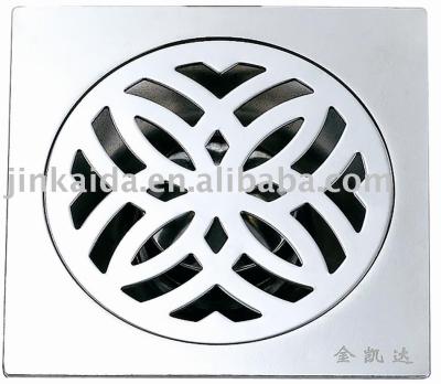 China Stainless Steel Polished Square Floor Drain Strainer B-1642-1 for sale