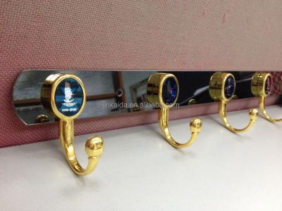 China Premium Metal, Stylish Stainless Steel Clothes Hook YG-029J 3-8 Hooks for sale