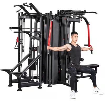 China Home Use Integrated Trainer Fitness Equipment Home Strength Training With 4 Person Position Machine for sale