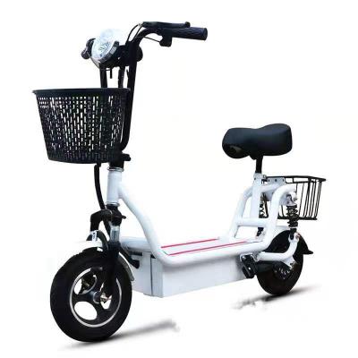 China Electric Bicycle Riding Men And Women Mini Folding Lithium Battery Two Wheel Scooter Adult Scooter for sale