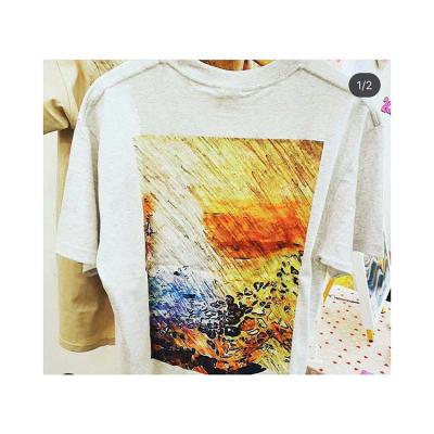 China Abstract Factory Direct Decorative Oil Painting Canvas Art Works T-shirt Clothing for sale