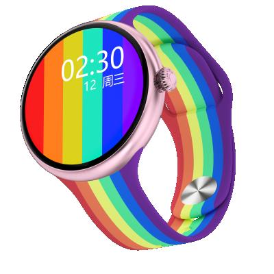 China 2021 Round Touch Screen Fitness Wristband Reloj Screen Women Waterproof Android Band Smart Watch UP9 for sale