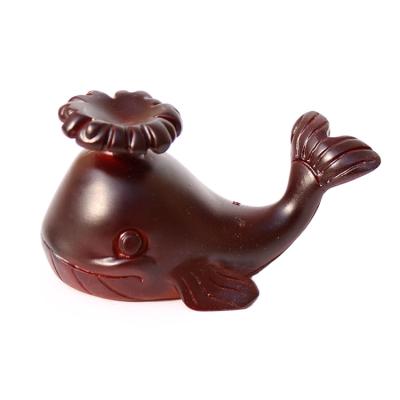 China Europe Decor Sphere Holder Whale Shaped Resin Holder For Crystal Ball for sale