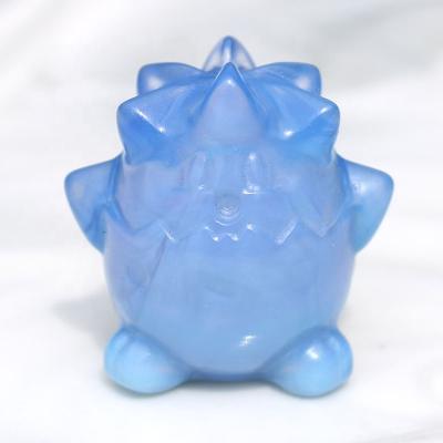 China Europe's Hot Selling High Quality Blue Opal Crystal Opener Cut Out Pokemon Togepi for sale