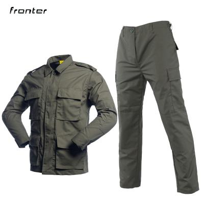 China T/C 65/35 BDU Army Anti-Static Military Uniform Combat Uniform Hubei Fronter Wholesale ACU BDU Army Uniforms for sale