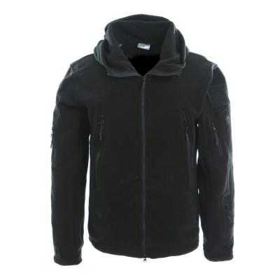 China Cheap Anti-static Hot Selling Fleece Anorak Winter Jacket Men's Black Jacket for sale