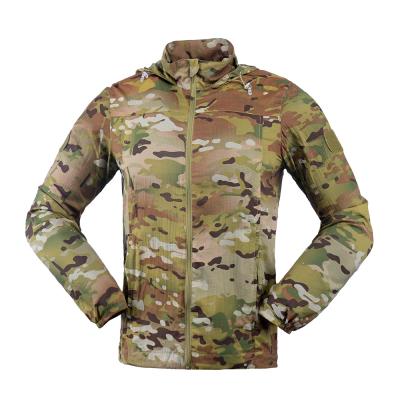 China Breathable Military Outdoor Cool Skin Jacket Anti UV Jacket Coat Men for sale