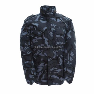 China Breathable Direct Camouflage Jacket British Marine Camouflage Camouflage Factory Supply Military Army Jacket for sale