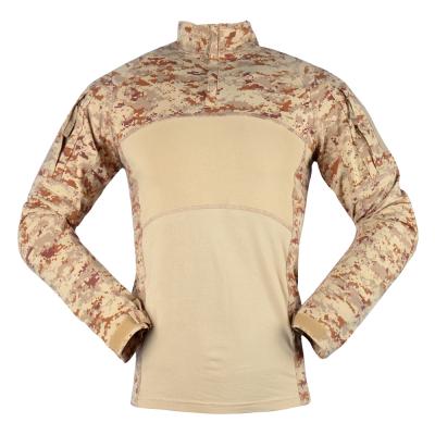 China Frog Breathable Military Style Combat Camouflage Army Tactical Shirt for sale