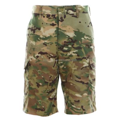 China Breathable Newest Trends Of Mens Camouflage Shorts , Tactical Short Cargo Short Pants for sale