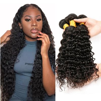 China Brazilian Deep Wave Hairstyles Real For Women Rich Colors Brazilian Virgin Hair Cheap Hair Bundles Wholesale Virgin Deep Wave Hair Bundles for sale