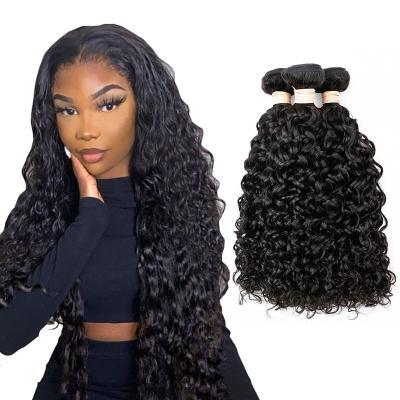 China Natural Water Wave Hair Straight From 100 Virgin Peruvian Water Wave Hair Weave Bundles Unprocessed Cuticle Aligned Hair Extensions for sale