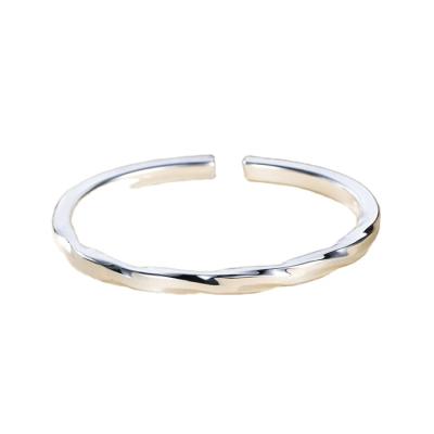 China CLASSIC Online Shopping Hot Sale S925 Sterling Silver Open Bracelet For Ladies for sale