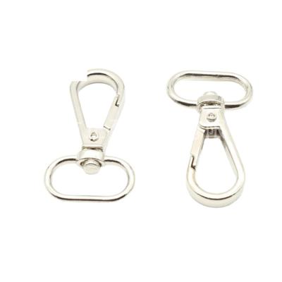 China Lowest Price Cheap Fashion Polished Industrial Clips And Security Zinc Alloy Purse Hooks Locks 20x45mm for sale