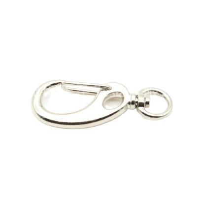 China Cheap Fashion Bag Parts and Accessories Wholesale Dog Clip Swivels Huggers Lobster Swivel Hooks 15x45mm for sale