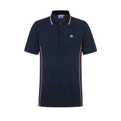 China New Anti-Wrinkle Fortune Design Custom Logo Mens Golf Polo Shirts for sale