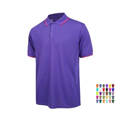 China Top Fortune Anti-wrinkle Polyester Breathable Printed Mens Custom Logo 100 Polo Shirt for sale