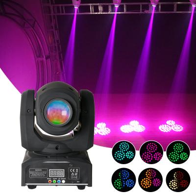 China Theme park hot sale sound activated dmx gobo 10W rgbw led spider spot party stage dj beam 3in1 moving head light for sale