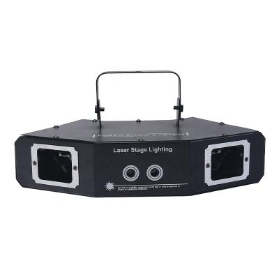 China 2 Heads Residential DJ Equipment Cheap Blue / Red Premium Beam Laser Lights for sale