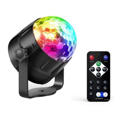 China 7-Color Disco Light Disco Light Ball Lighting For Outdoor Stage Light DJ Car Party Projectorwith Remote Adjustable Base for sale