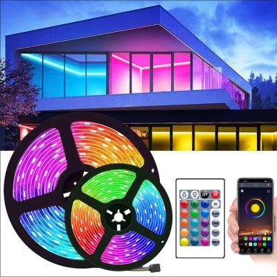 China Residential Flexible Alexa Google Home Wifi IP65 Vacation Lighting Waterproof LED Strip Light for sale