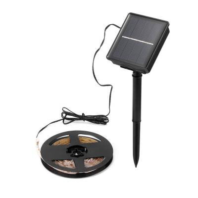 China Yard Yard Lighting IP65 Solar Led Strip Light 3000K/6000K/RGB 30LEDs/M Brightest Flex Ribbon 2835 Cuttable Waterproof for sale