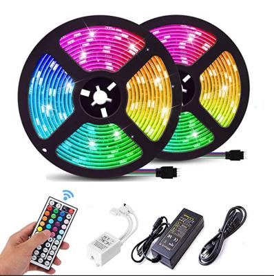 China Residential waterproof flexible SMD5050 12V LED strip light for home decoration lighting RGB led strip lights for sale