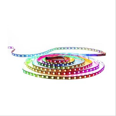 China Residential Accessible Smart Digital LED Strip Light WS2812 SK6812 DC5V RGB LED Pixel LED Strip Light for sale