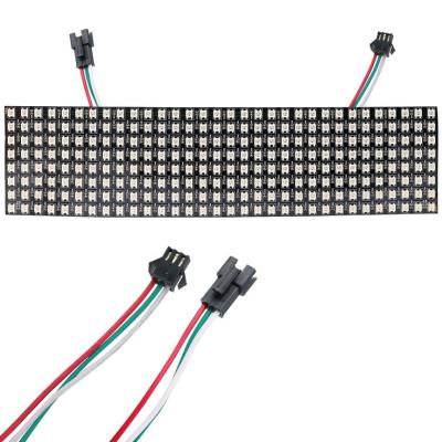 China LANDSCAPE DC5V 16X16 WS2812B 256 Pixels Individually Panel Accessible Led Flexible Screen Matrix Light Night Light Atmosphere Lamp for sale