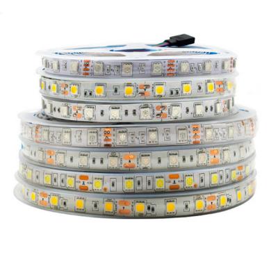 China Home Decoration 60LEDs/m Residential Flexible LED Strip 5050 Lighting LED Strip RGB/White/Warm White 5m/lot 12V for sale